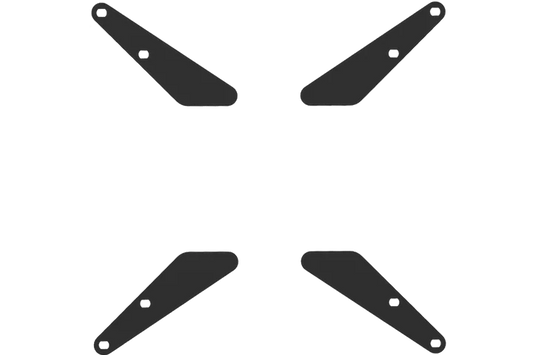 Trak Racer 300Mm And 400Mm Vesa Extension Bracket Racing Cockpit