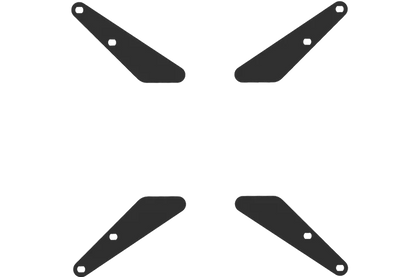 Trak Racer 300Mm And 400Mm Vesa Extension Bracket Racing Cockpit