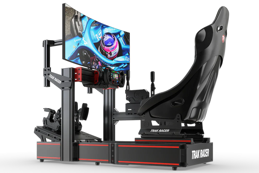 Trak Racer Small Cockpit-Mount Single Monitor Stand With 580Mm Center Piece Racing Equipment