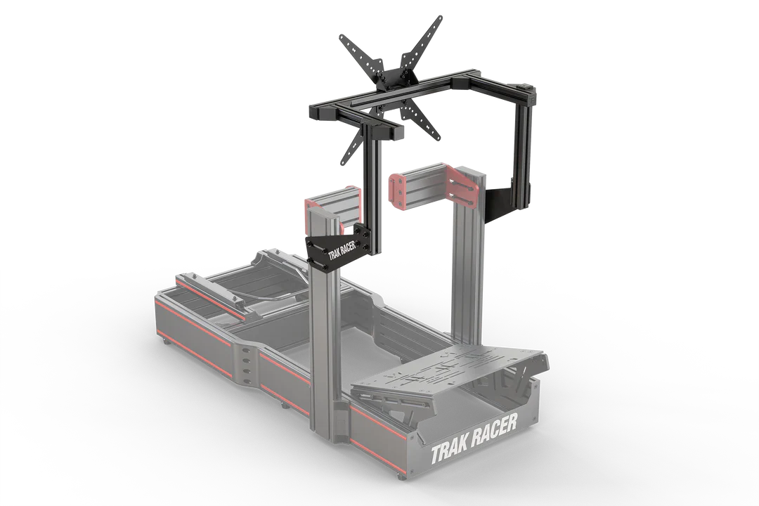 Trak Racer Small Cockpit-Mount Single Monitor Stand With 580Mm Center Piece Racing Equipment