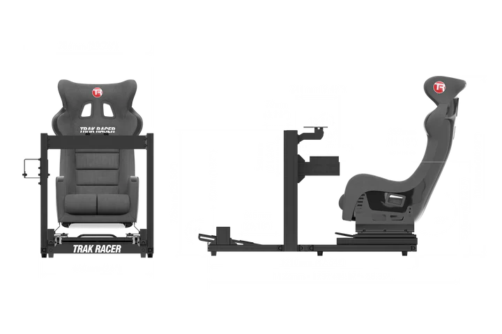 Trak Racer Tr40S Racing Cockpit With Wheel Mount (Black)Without Seat Slider (Tr80-Slider2) &