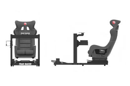 Trak Racer Tr40S Racing Cockpit With Wheel Mount (Black)Without Seat Slider (Tr80-Slider2) &
