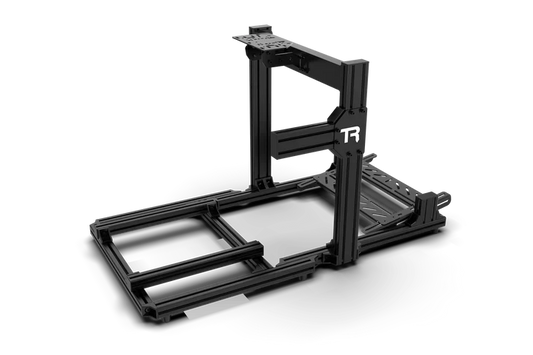 Trak Racer Tr40S Racing Cockpit With Wheel Mount (Black)Without Seat Slider (Tr80-Slider2) &