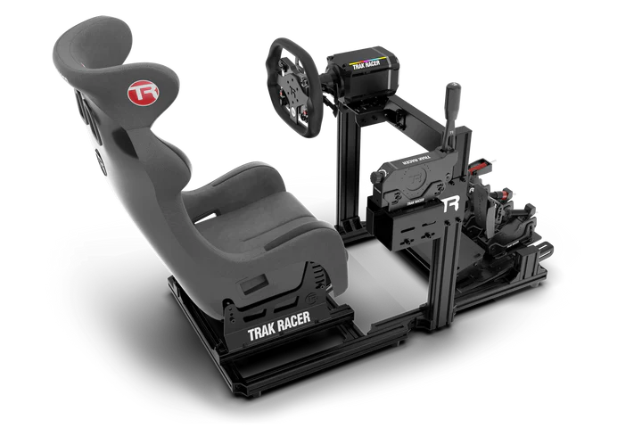 Trak Racer Tr40S Racing Cockpit With Wheel Mount (Black)Without Seat Slider (Tr80-Slider2) &