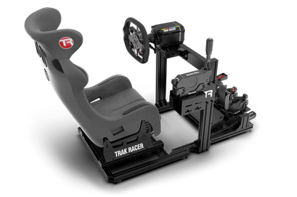 Trak Racer Tr40S Racing Cockpit With Wheel Mount (Black)Without Seat Slider (Tr80-Slider2) &