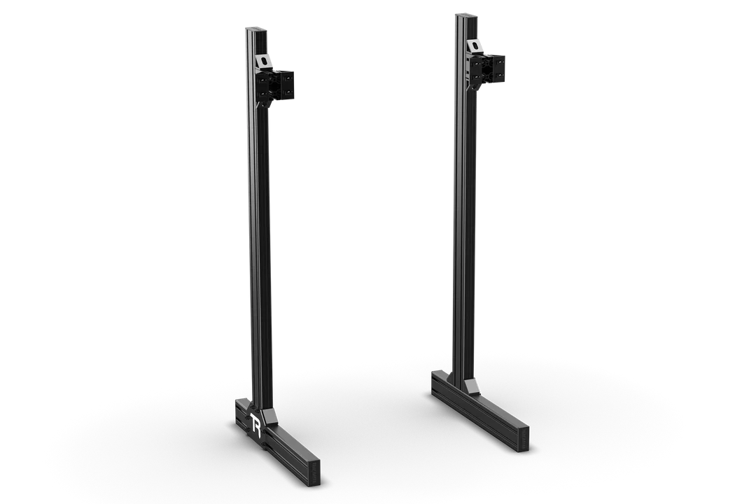 Trak Racer Legs For Floor Monitor Stand Tr8020 Monitor Stand – Black Racing Cockpit