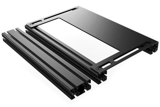 Trak Racer Universal Aluminium Profile Pedal Mount With Heel Plate Racing Cockpit