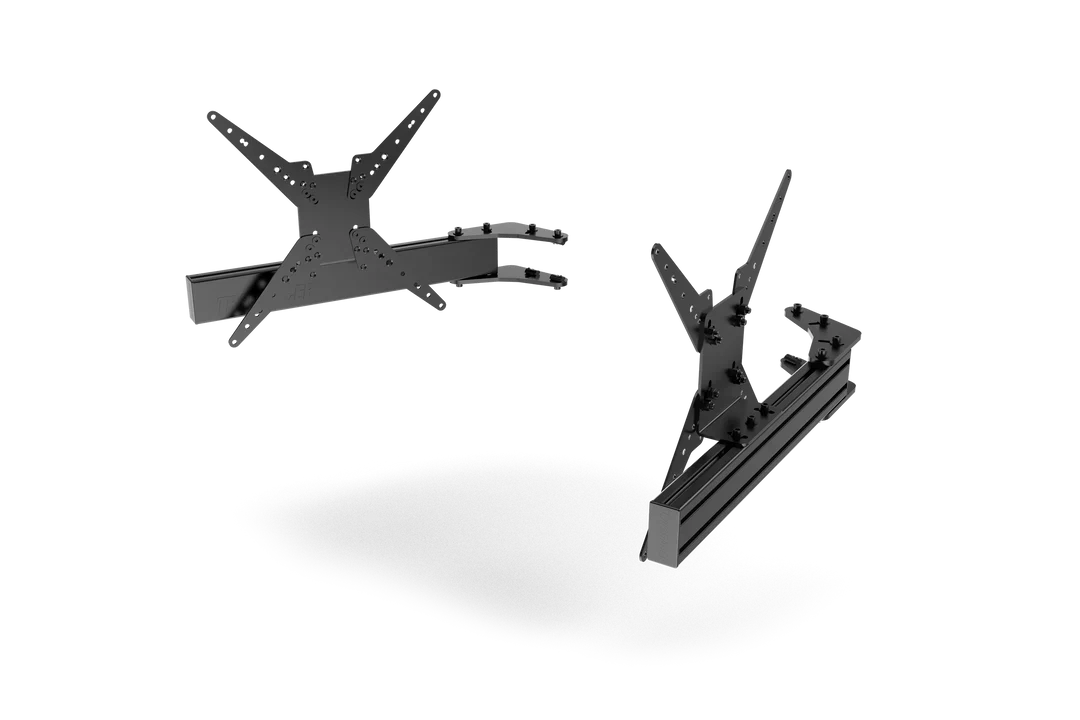 Trak Racer 580Mm/22.8’’ Triple Monitor Add-On Arms With Vesa Mounts Racing Cockpit