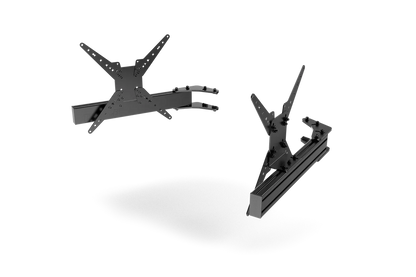 Trak Racer 580Mm/22.8’’ Triple Monitor Add-On Arms With Vesa Mounts Racing Cockpit