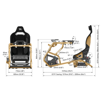 Trak Racer Racing TRX Limited edition (Seat,Shifter Mount,Monitor Mount included)