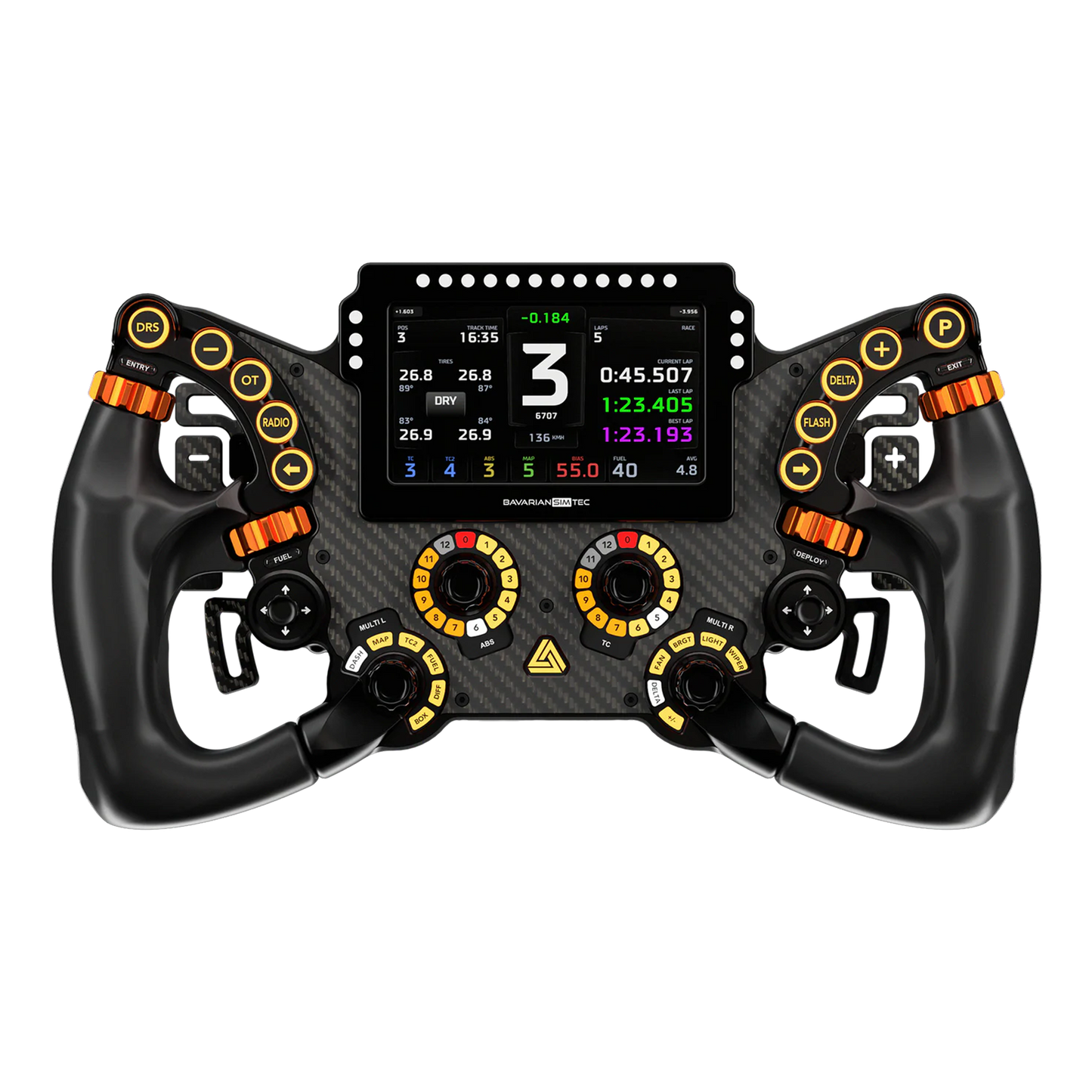 Bavarian Sim Tec Delta Pro SC Advanced (6 Carbon Paddles) Simucube Wireless Edition (Includes SC QR)
