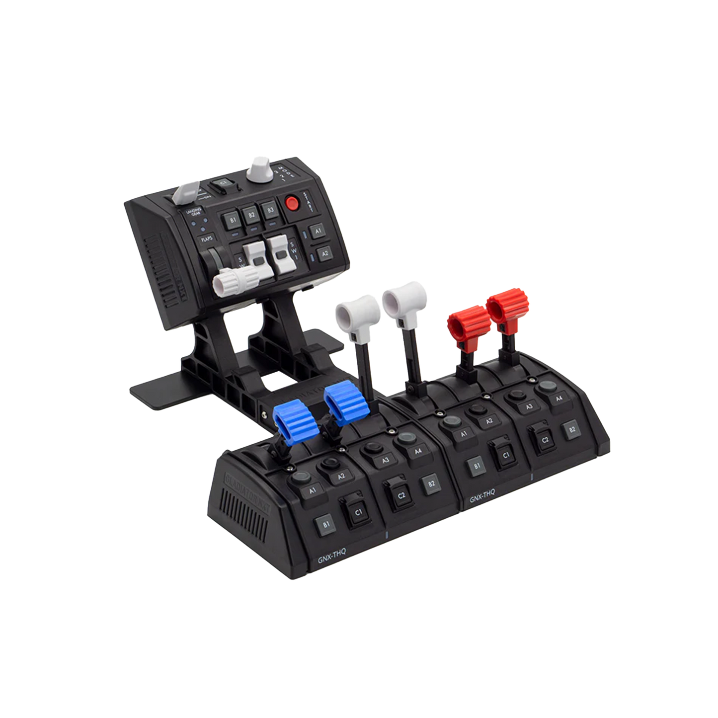 VKB GNX Dual THQ + SEM-V Combo Flight Simulator