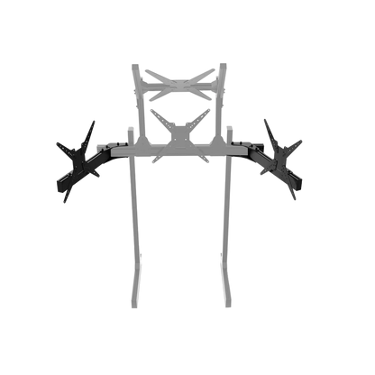 Trak Racer 580mm/22.8’’ Triple Monitor Add-on Arms with VESA Mounts Racing Cockpit