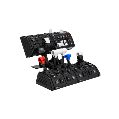 VKB GNX Dual THQ + THQ-V + SEM-V Combo Flight Simulator