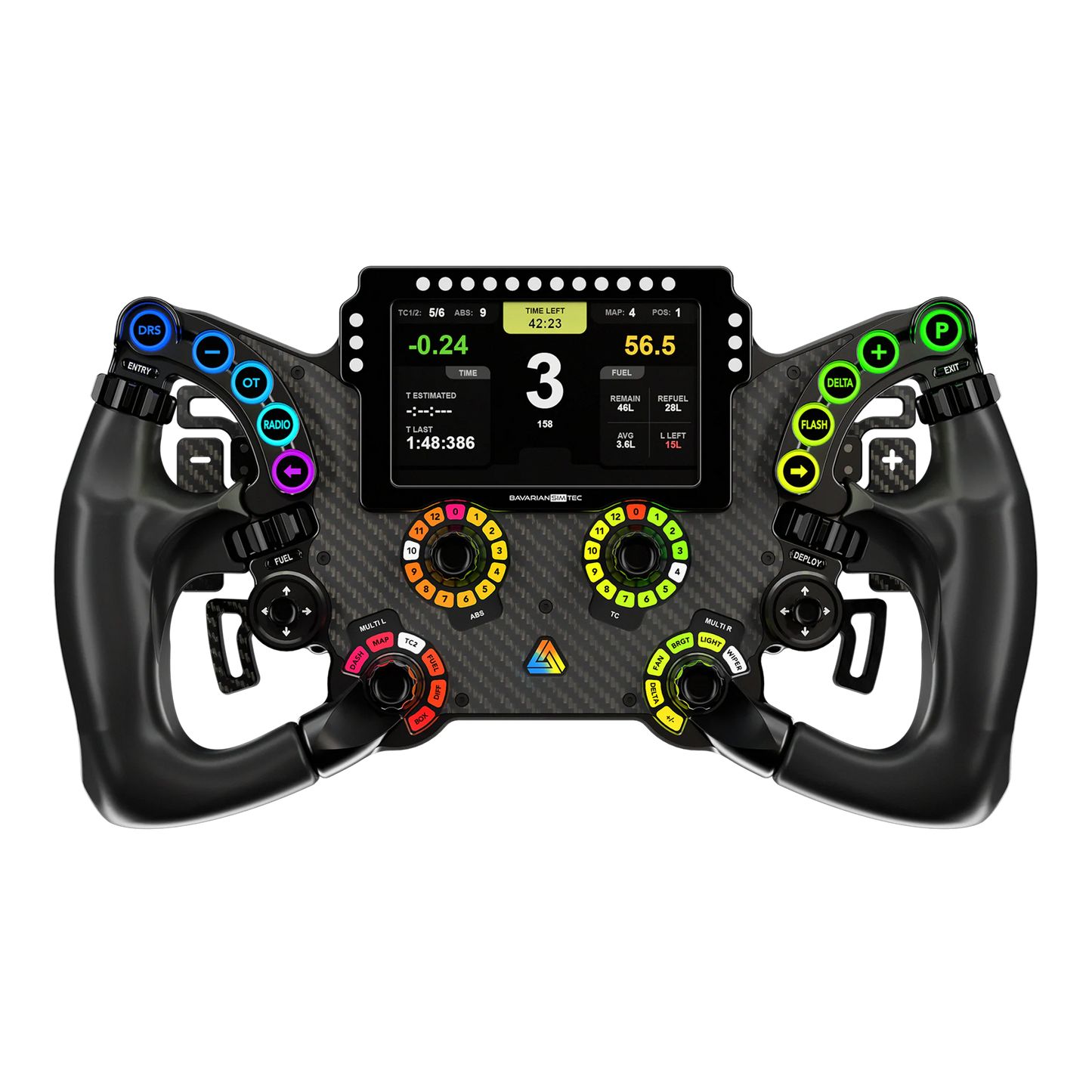 Bavarian Sim Tec Delta Pro Advanced (6 Carbon Paddles) Cable Edition