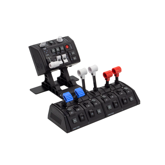 VKB GNX Dual THQ + SEM-V Combo Flight Simulator