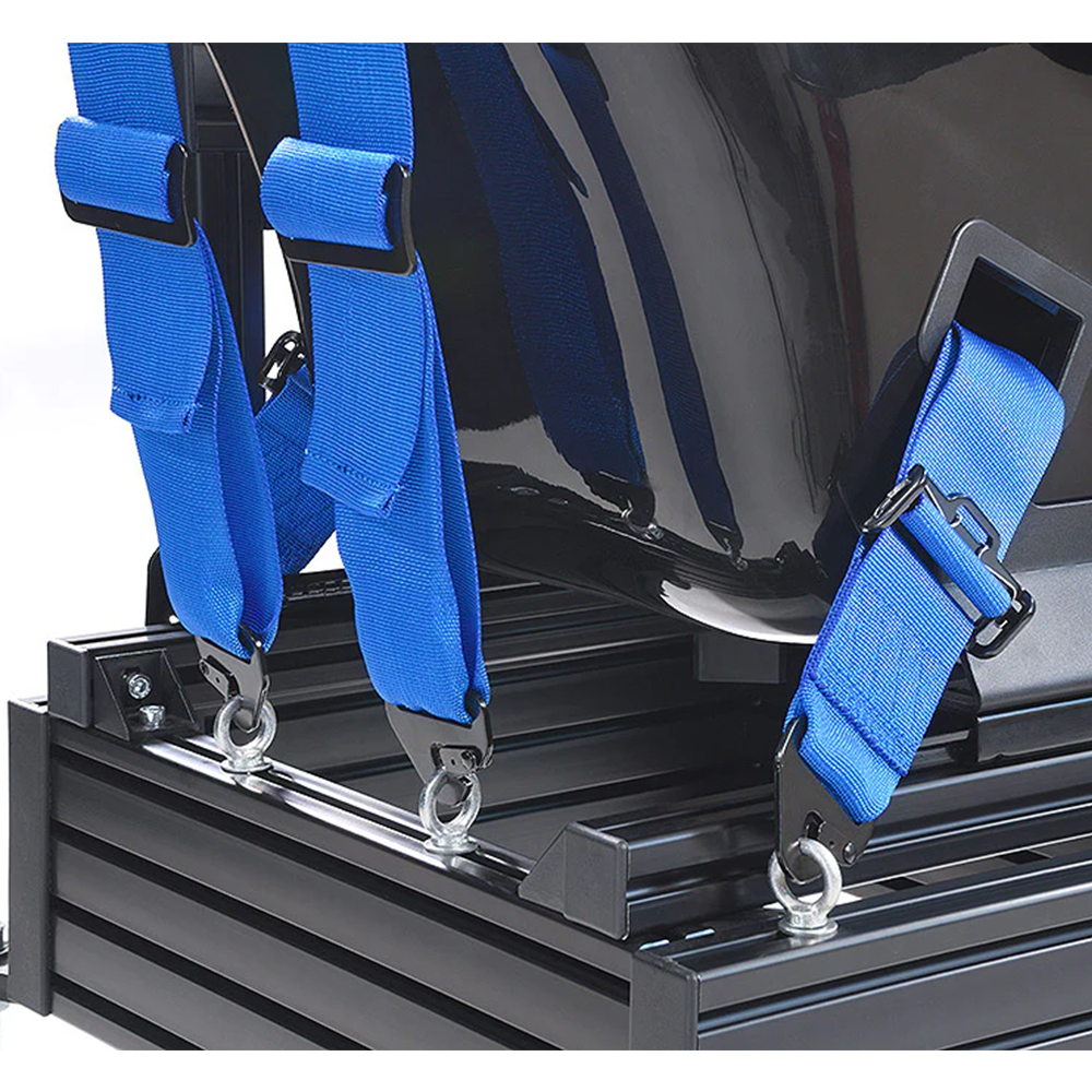 Sim Lab Sim Seatbelt 4-point Harness Red Racing Cockpit