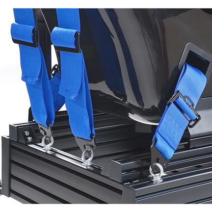 Sim Lab Sim Seatbelt 4-point Harness Red Racing Cockpit