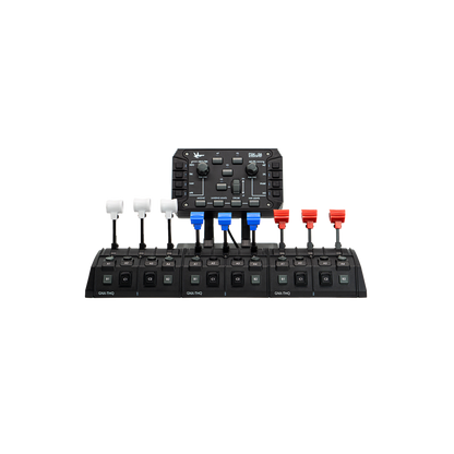 VKB GNX Triple THQ + FSM-GA Combo Flight Simulator