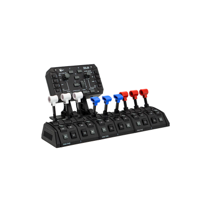 VKB GNX Triple THQ + FSM-GA Combo Flight Simulator