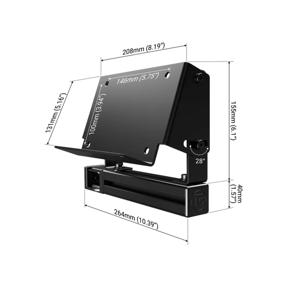 Trak Racer Button Box Mount - Also Suitable for StreamDeck
