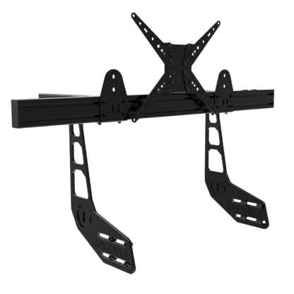 Trak Racer Large Cockpit-Mounted Single Monitor Mount - 1200mm / 47.25" Wide