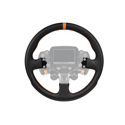 Simagic Zeus Sport Steering Wheel (Leather) + Magic dash 4