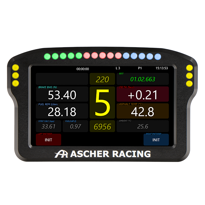 Ascher Racing Dashboard