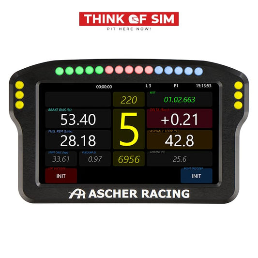 Ascher Racing Dashboard 4’’ Dashboard Racing Equipment