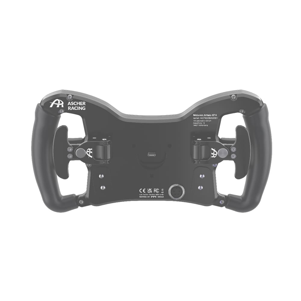 Ascher Racing McLaren ARTURA GT4 Racing Equipment