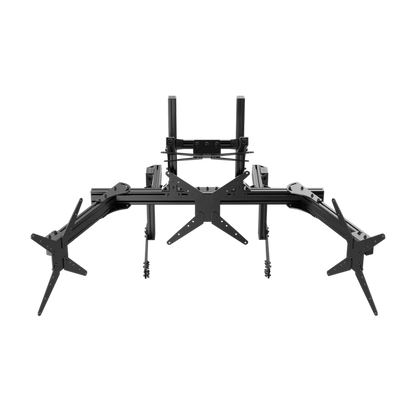 Trak Racer Cockpit Mounted Monitor Stand (Single / Dual / Triple / Quad) Quad 1200mm Max 45’’ Racing Cockpit