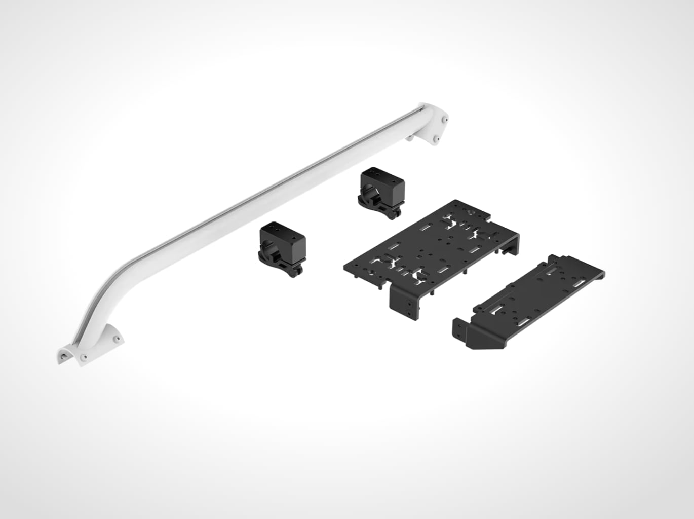 Fanatec GT Cockpit Shifter Mount - White Right Racing Cockpit