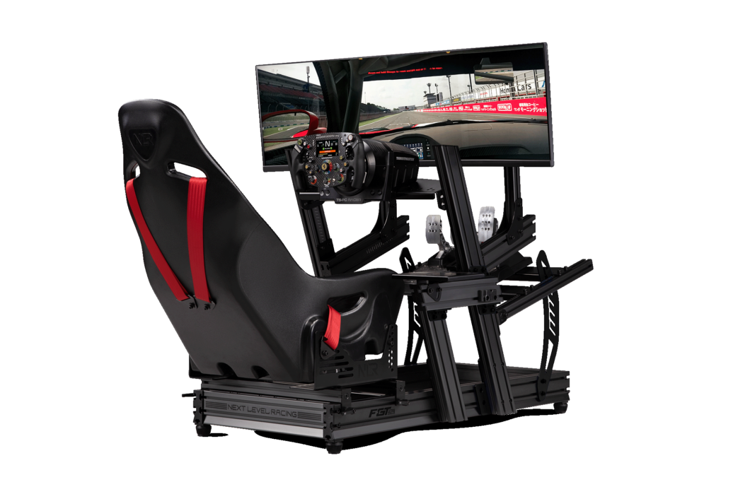 Next Level Racing F-GT Elite Direct Mount Single Monitor Stand (Carbon Grey)