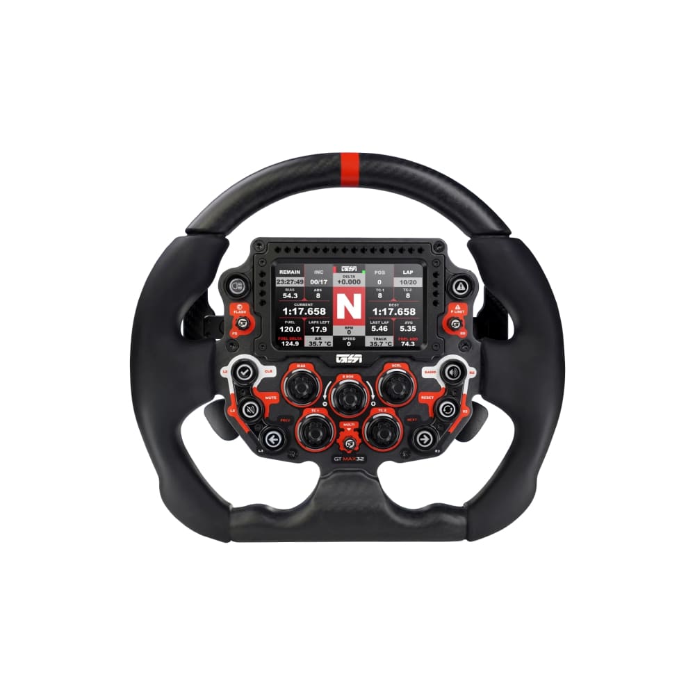 GSI Gomez Sim industries GT-Max32 GT Wheel Carbon Fiber 4 Paddles Scarlet Racing Equipment