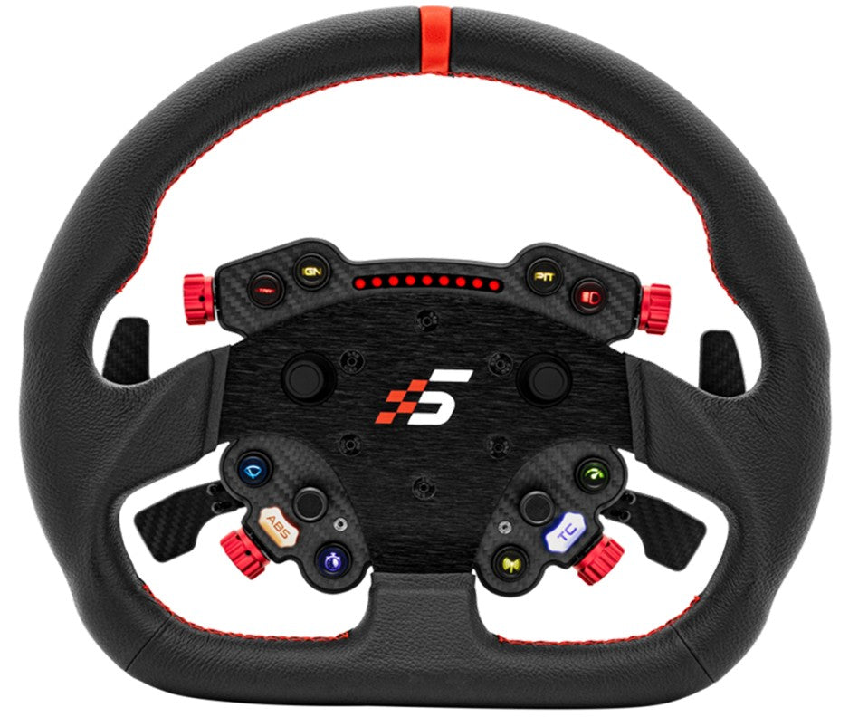 Simagic GT Pro Hub with D Shape Wheel Leather (Knob Edition) Racing Equipment