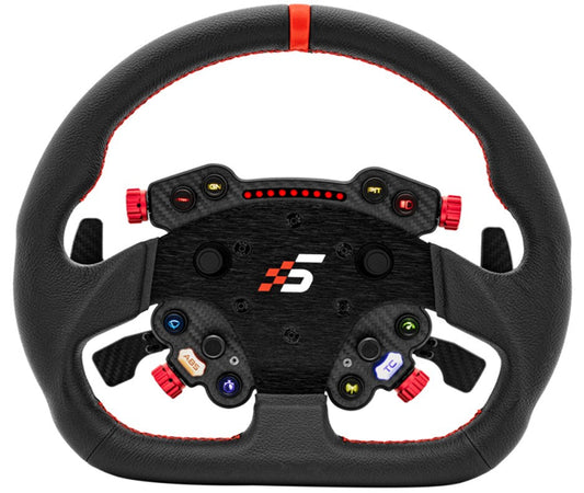 Simagic GT Pro Hub with D Shape Wheel Leather (Knob Edition) Racing Equipment