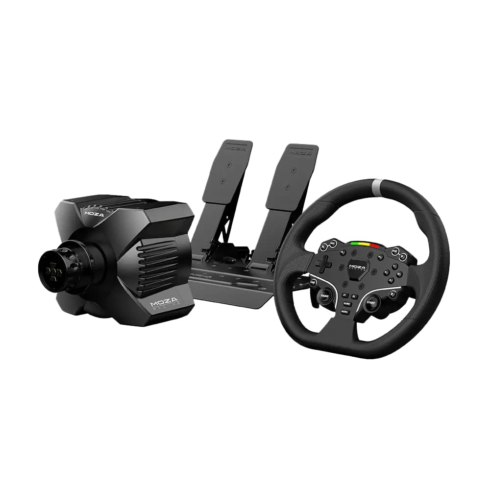 Moza R3 Racing Wheel and Pedals for PC Only Racing Equipment