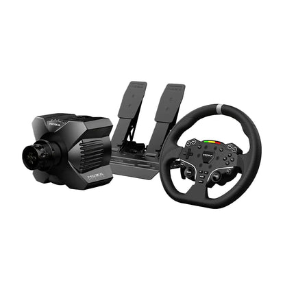 Moza R3 Racing Wheel and Pedals for PC Only Racing Equipment