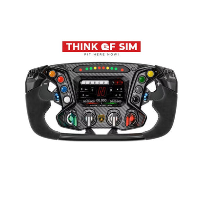 Moza Racing Essenza Scv12 Sim-Racing Steering Wheel By Lamborghini Equipment