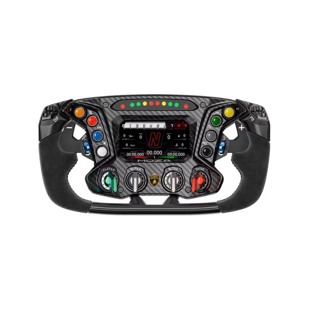 Moza Racing Essenza Scv12 Sim-Racing Steering Wheel By Lamborghini Equipment