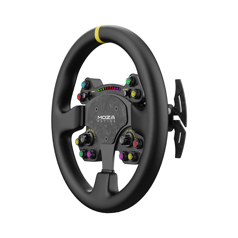 Moza Rs V2 Steering Wheel Leather Racing Equipment