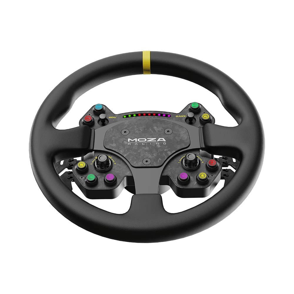 Moza Rs V2 Steering Wheel Leather Racing Equipment