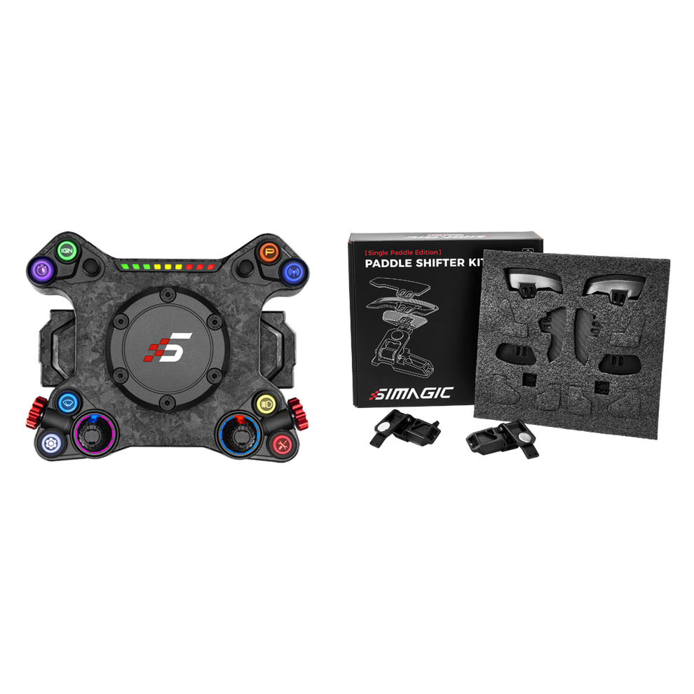 Simagic Neo X Hub With Single Paddle Shifter Module ฮับพวงมาลัย Sim Ra ...