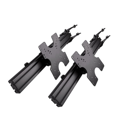 Next Level Racing Elite Free Standing Triple Monitor Add-On (Carbon Grey) Cockpit