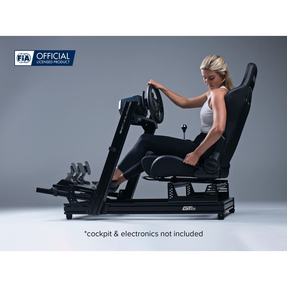 Next Level Racing ERS5 Elite Reclining Seat - Fabric & SimAero Mesh Edition Racing Cockpit