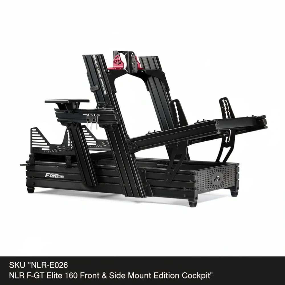 Next Level Racing – Official RMA/Open-Box Units (QC Grade B/C/D) Damaged Packaging | Limited Stock Racing Cockpit