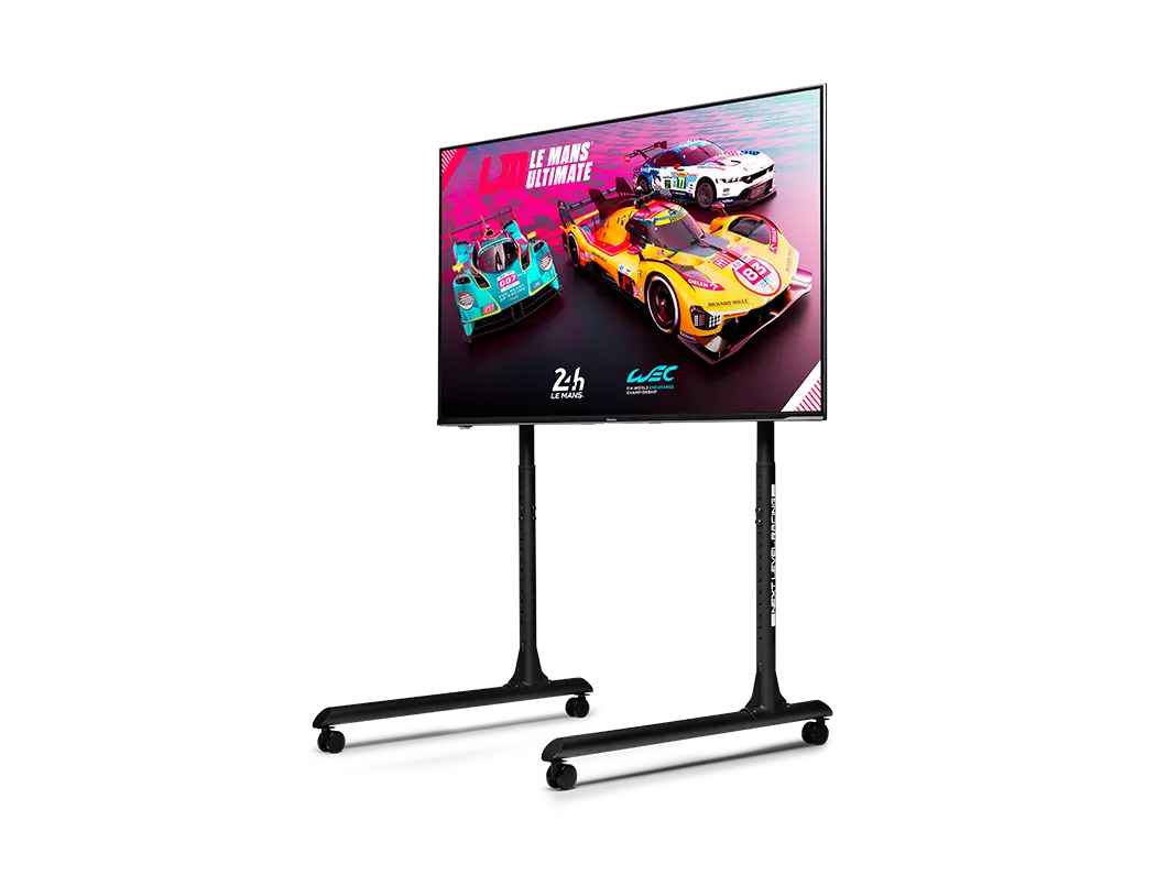 Think Tube Next Level Racing Round Tube Freestanding Single Monitor Stand – THINK ...