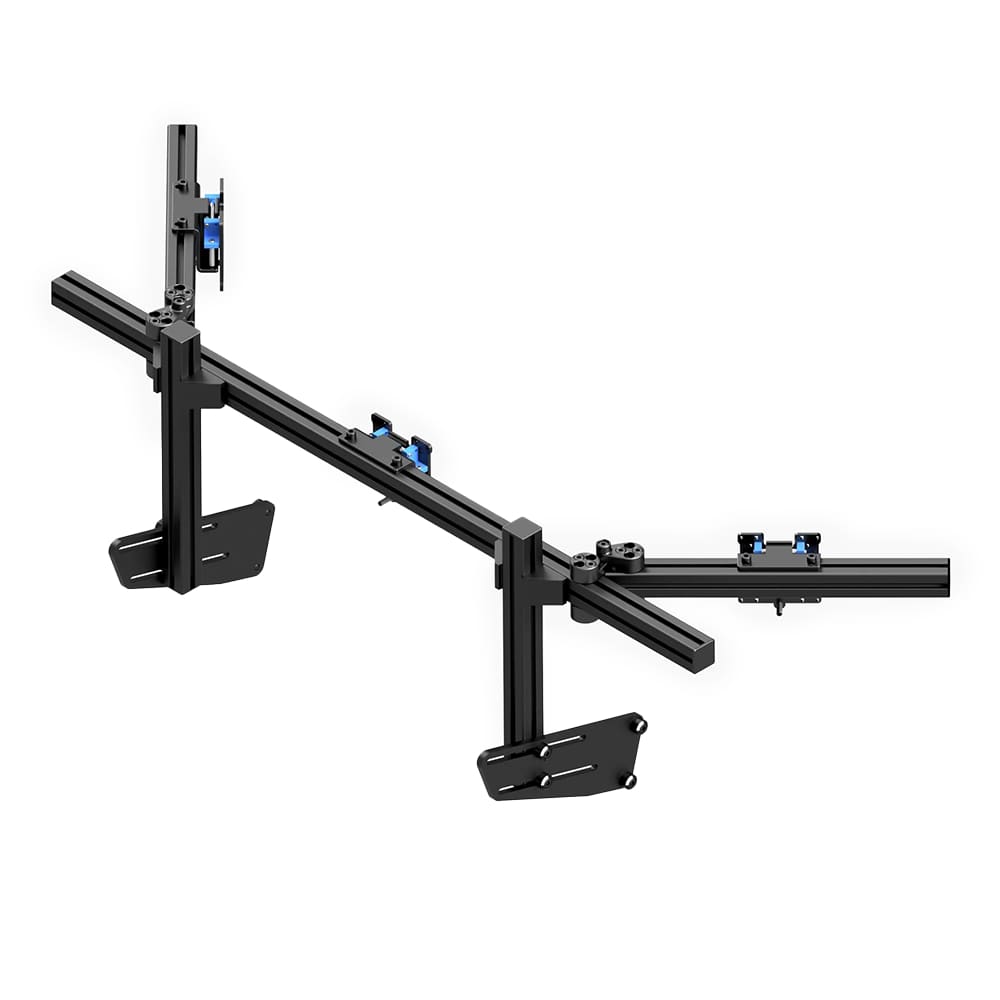Sim Lab GT1 Integrated Vario™ Monitor Mount Triple Screen Racing Cockpit