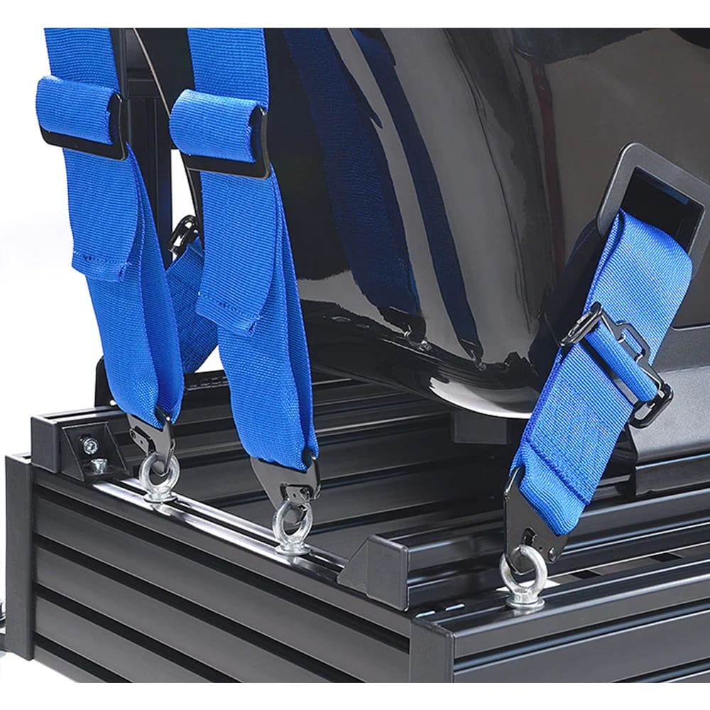 Sim Lab Sim Seatbelt 4-point Harness Red Racing Cockpit