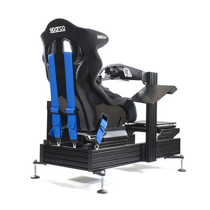 Sim Lab Sim Seatbelt 4-point Harness Red Racing Cockpit